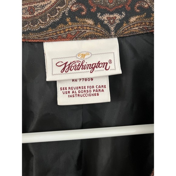 Vintage Light Weight Blazer by Worthington Size US 14 - Picture 2 of 12